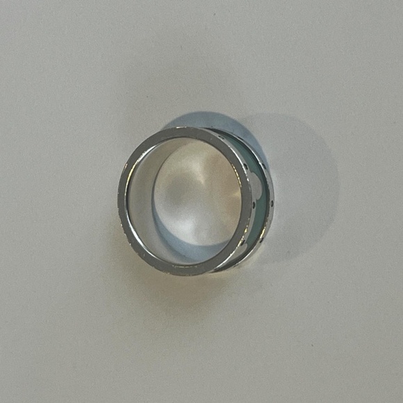 Tiffany & Co. Enamel Heart Band - Picture 6 of 6